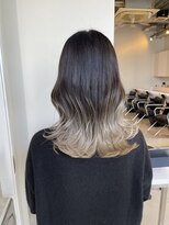 アライブ ハラジュク(ALIVE harajuku)&nbsp;ホワイトブロンドグラデーションryota