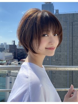 ロンド 表参道店(Lond) エアリーな質感のショートボブ