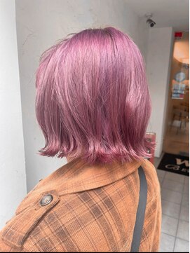 ウィル 京橋店(WiLL) ☆20代30代40代☆タッセルボブ×k-popピンクバイオレット☆
