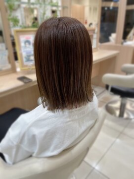 アッシュ 行徳店(Ash) 白髪ぼかしハイライト有りアッシュベージュカラー