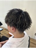 ハイライト縦落ちツイスパ.