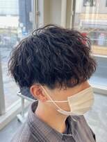 バース 梅田中崎町店(BIRTH)&nbsp;ツイストスパイラルパーマツイストパーマメンズマッシュパーマ