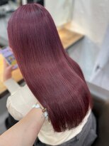 ベレーザ 渋谷(BELEZA)&nbsp;6813ニュアンスカラーカシスレッドパープルブラック艶髪韓国ヘア