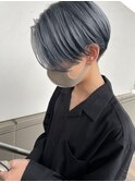 ★メンズブルーシルバーカラー