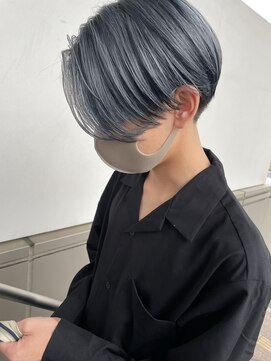 キートス 高知店(kiitos) ★メンズブルーシルバーカラー