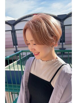 コワファーストナガサキシャンプーボーイ(COIFF1RST NAGASAKI SHAMPOO BOY) ミルクティーベージュ/ブリーチカラー/ブリーチなし