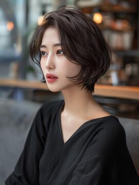 アルトリスト(Altruist Aging×HAIR&SPA) ★ダークアッシュ大人ガーリーボブ着物似合わせカット/髪質改善