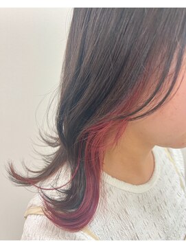 アールモンドヘア新世界 【北見】#イヤリングカラー#ブリーチカラー#インナーカラー
