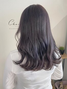 シェノン(Chainon.)の写真/HOT PEPPER Beauty AWARD 2025 BEST SALON SILVER Prize受賞☆ケアカラーで傷めずに可愛く仕上げます♪