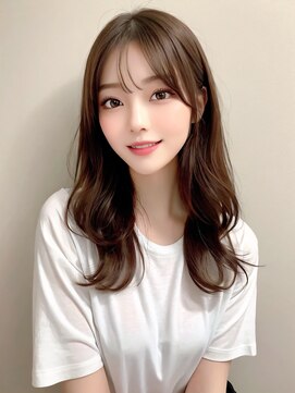 グランドヘアメイクノア(Grand Hair Make NOAH) シースルーバング、韓国風レイヤー