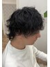 【段下指名限定】メンズカット＋ハードパーマ￥13,200→￥12,100 (120分)