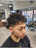 スキンフェード×ニュアンスパーマ