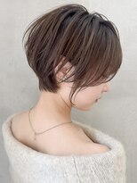 ロンドエニカ 大宮(Lond enika)&nbsp;イメチェン外ハネボブ美髪ワイドバングレイヤーショート/大宮