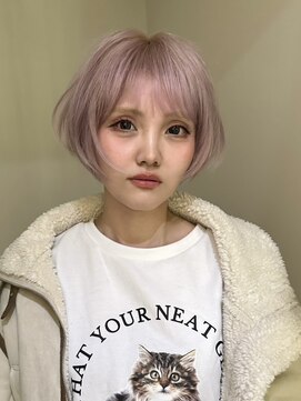 イェッカ パビル(YECCA pabil) ペールピンクカラー（ブリーチ２回～）