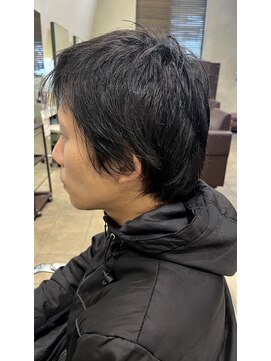 ソワン ドゥ ブレス 今里店(soin de brace) メンズ/ツイストパーマ/フェードカット/白髪ぼかし/ハイライト