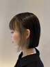 カット＋前髪ストレート