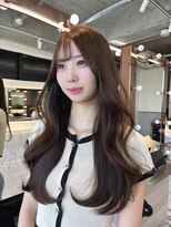 ロール 博多(Role)&nbsp;ミニウルフレイヤーカット顔周り前髪韓国ミディアムロング/博多