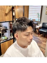 フクオカバーバープレイス(FUKUOKA BARBER PLACE)&nbsp;ツーブロック（ショート）