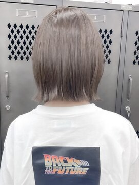 ギークス(GEEKS) 【GEEKS渋谷】伸ばしかけボブ/ココアグレージュ/20代30代/透明感