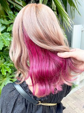 ルーム(Room304) インナーピンク / ミルクティーベージュ / インナーカラー