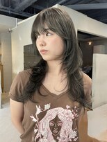 ヘアー アイス ルーチェ(HAIR ICI LUCE)&nbsp;ブリーチなしカラー/グレージュ/レイヤー/ハッシュカット/林