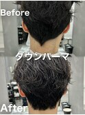 パーマ落とし曲がる縮毛矯正縮毛矯正失敗原宿メンズパーマ