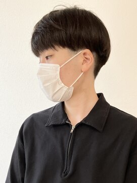 モリオフロムロンドン 松戸店(Morio from London) 【メンズ 松戸 岩口】黒髪軽めツーブロックマッシュショート