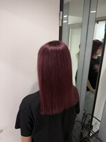 ヘアースマイルクー(HAIR SMILE COEUR) 【SAYAKA】カシスレッド