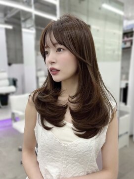 アリュウル 表参道(ALLURE) ショコラカラー／ショコラベージュ／ワンカールレイヤー