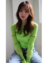 エレン 池袋(ElEn.) 似合わせ小顔カット×無造作パーマ/ベージュ 顔タイプ診断