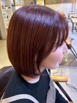 デュースヘア(DEUCE HAIR) レイヤーカットショートボブショートカット顔周りカット韓国30代