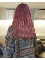 ニコフクオカヘアーメイク(NIKO Fukuoka Hair Make)&nbsp;ブリーチ1回でできるピンクカラー/チェリーピンク