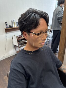 ルシードスタイルサワ(LUCIDO STYLE sawa) 春カラー×フェザーパーマ◎毛流れセンターパート韓国マッシュ