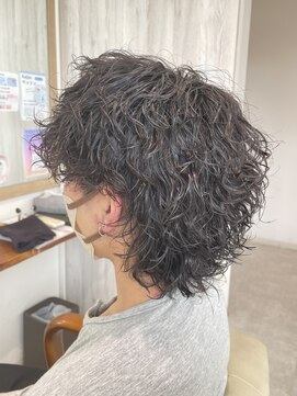 オシャマ ヘアー サンク 二川店(Oshama hair CinQ5) シャドウパーマ