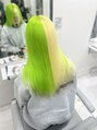 ワンズミラー 原宿(ONE'S MIRROR)&nbsp;塩基カラーを使ったデザインカラーもお任せ下さい![原宿駅/韓国]