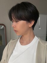 ホヌン 茅ヶ崎(Honnun) 【20代30代40代】横顔美人◇暗髪マッシュハンサムショート