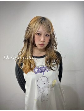 ヘアースタジオ ゼン(hair studio Zen) 三毛猫カラー