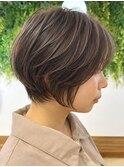 顔型別ヘアスタイル/似合わせ診断/ショートボブ/小顔