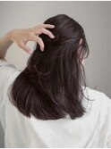 やわらかグレージュ｜髪質改善カラー