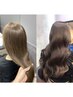 【AYUMI指名限定】前髪顔周りカット+ケア材入り艶カラー+oggi 1step Tr