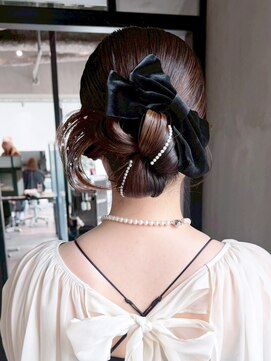 アルバム 銀座(ALBUM GINZA) アップカチモリヘアアレンジ韓国_ba589323