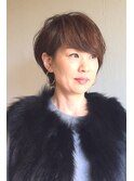 ミセス　ショートボブ