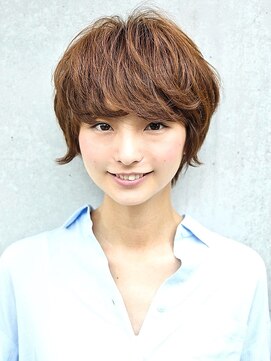 ヘアメイク フレンシア(hair make flencia) 旬なマッシュレイヤーショート