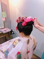 ヘアーアンドスパ コーラルルーム(Hair&spa CORAL room) 日本髪もおまかせください!
