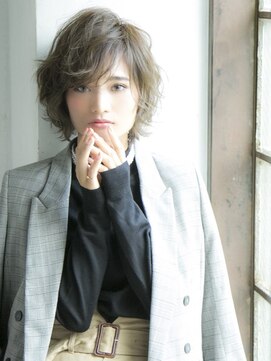 ロンドプランタン 恵比寿(Lond Printemps) 【ロンド恵比寿店】ゆるふわウェーブパーマ大人ショートボブ