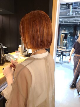 ブロック ジャポン(bloc japon) オレンジベージュ　ミニボブ