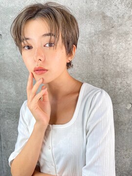 ユアーズ ヘア 恵比寿本店(youres hair) ミニマム可愛い♪ひし形ショートボブ