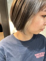 エイト 上野店(EIGHT ueno)&nbsp;【EIGHT上野】日木[NIKI]_インナーカラー×ホワイト