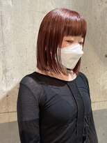 キーン 立川店(keen)&nbsp;【keen×田中】ボルドーカラー×ぷつっとカット