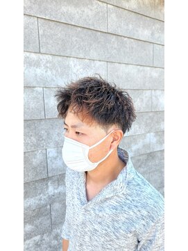 ニアウ 伊勢崎連取店(Niau) 王道ショートメンズショートアップバングショートビジネス